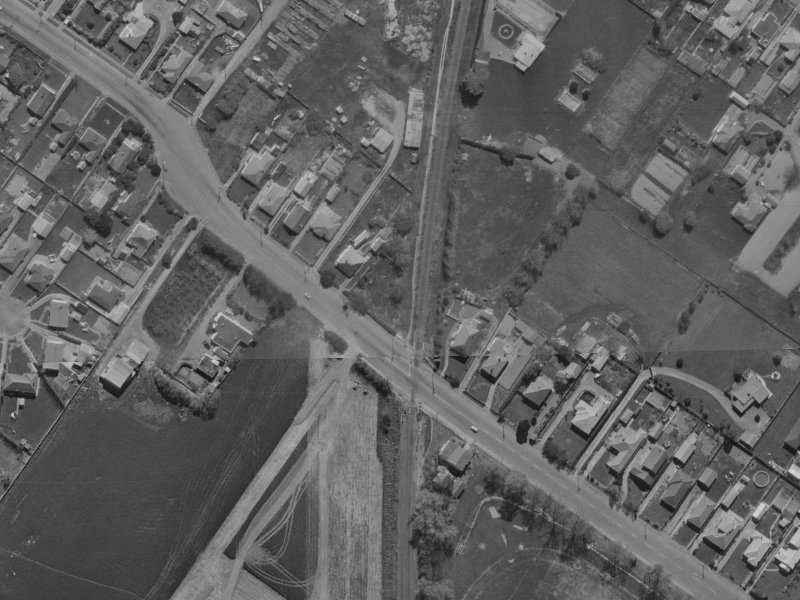 98 Sawyers Arms Road from the air, 1970-1974