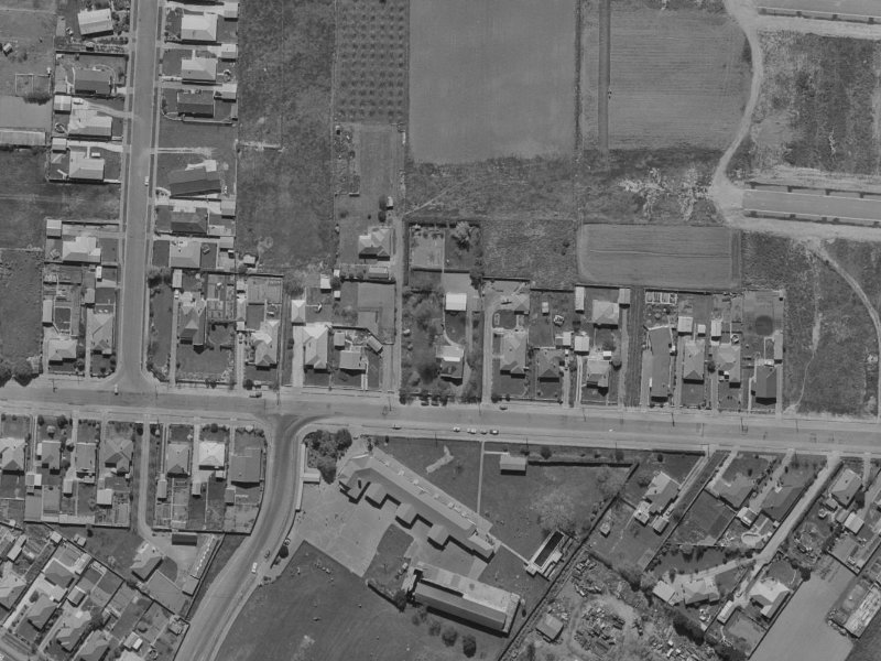 39A Winters Road from the air, 1970-1974