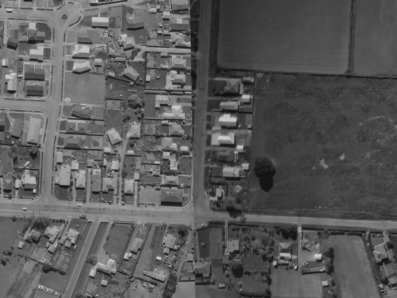 5 Grimseys Road from the air, 1970-1974