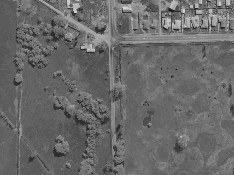 245 Beach Road from the air, 1970-1974