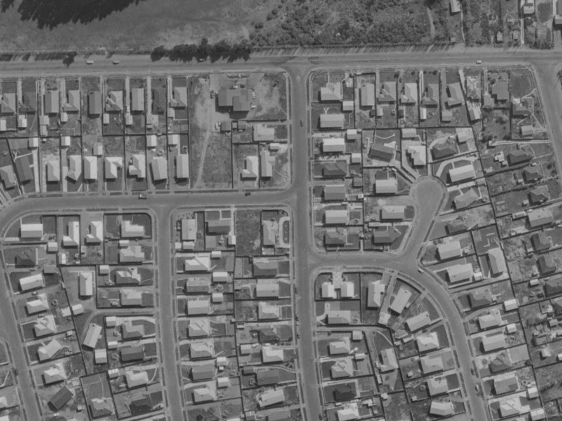 129 Effingham Street from the air, 1970-1974