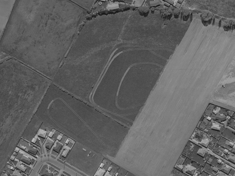 58 Trafford Street from the air, 1970-1974