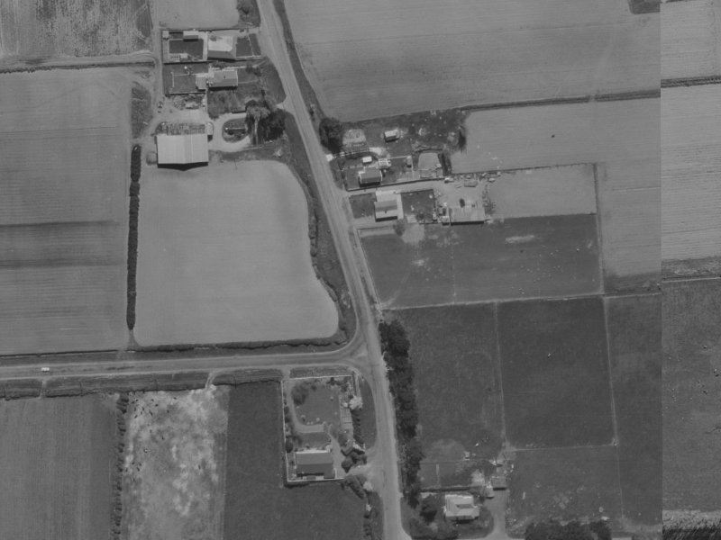 566 Hills Road from the air, 1970-1974