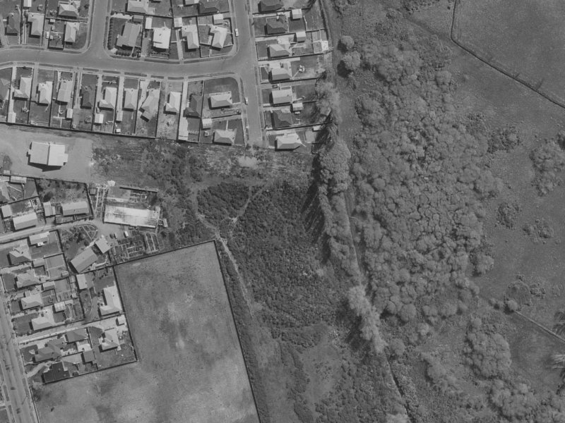 73 Chartwell Street from the air, 1970-1974