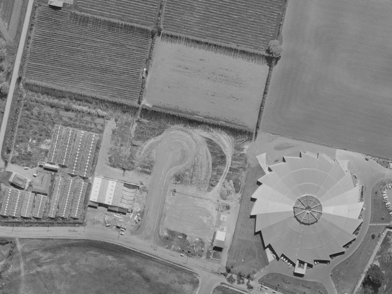 10 Holt Place from the air, 1970-1974