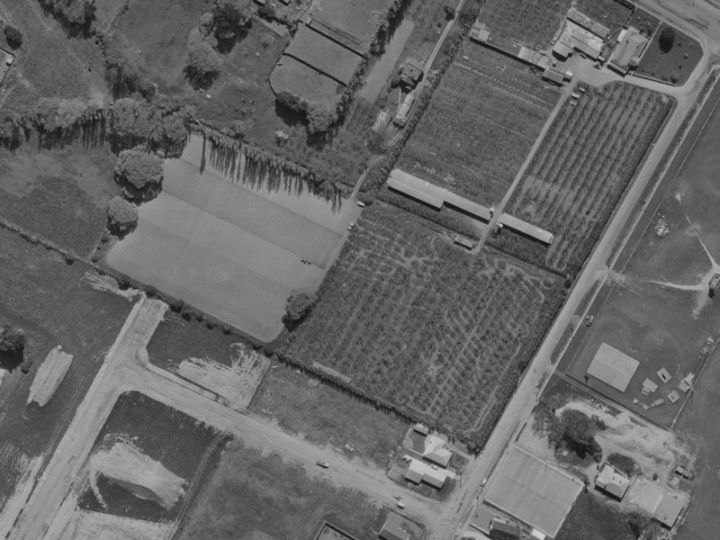 21 Elvira Court from the air, 1970-1974