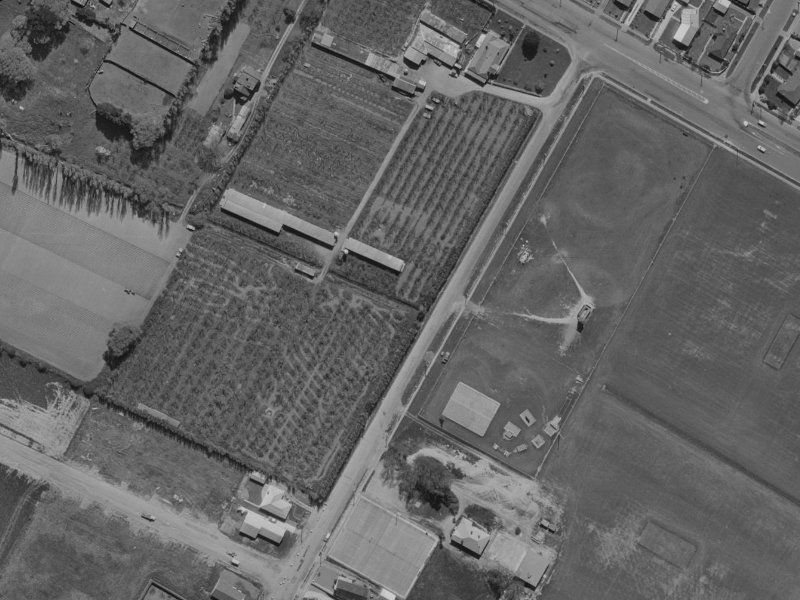 1-3 Elvira Court from the air, 1970-1974
