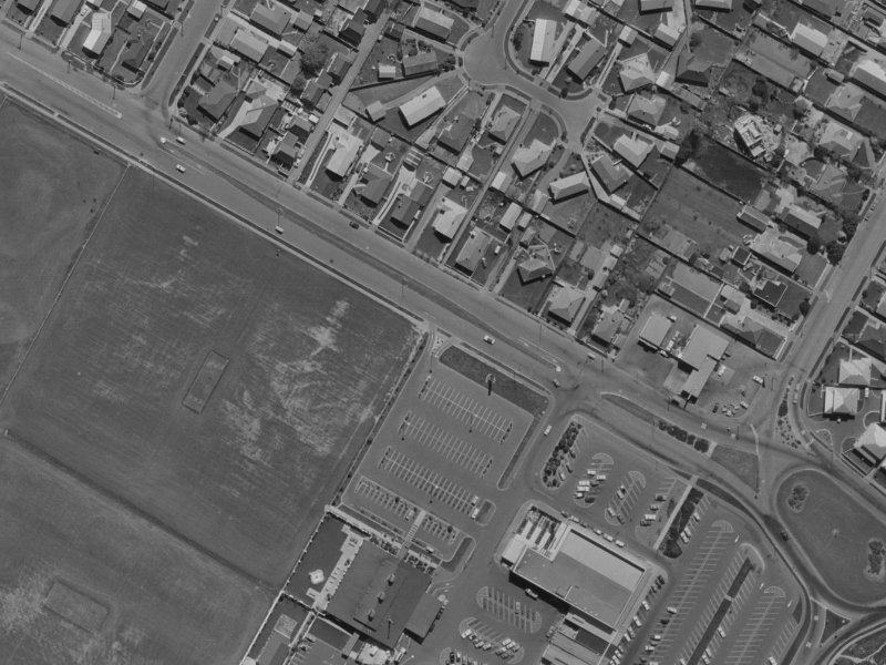 341 Harewood Road from the air, 1970-1974