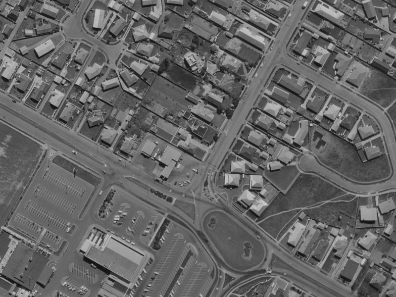 7A Highsted Road from the air, 1970-1974