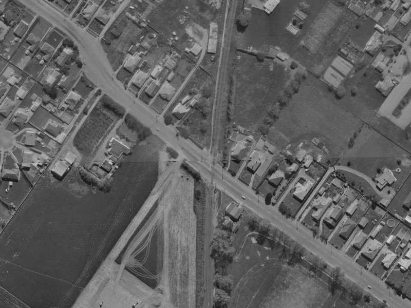 96 Sawyers Arms Road from the air, 1970-1974