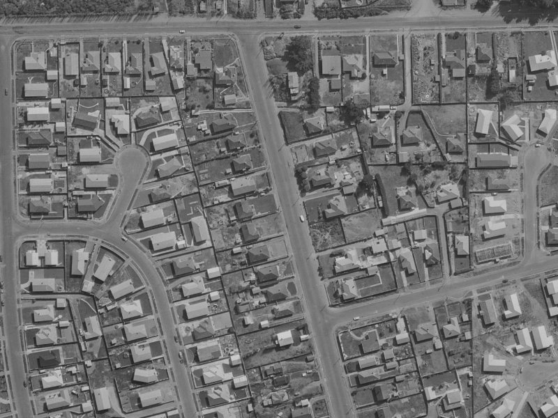 20 Britannia Street from the air, 1970-1974
