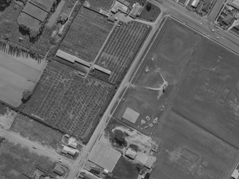 1 Elvira Court from the air, 1970-1974