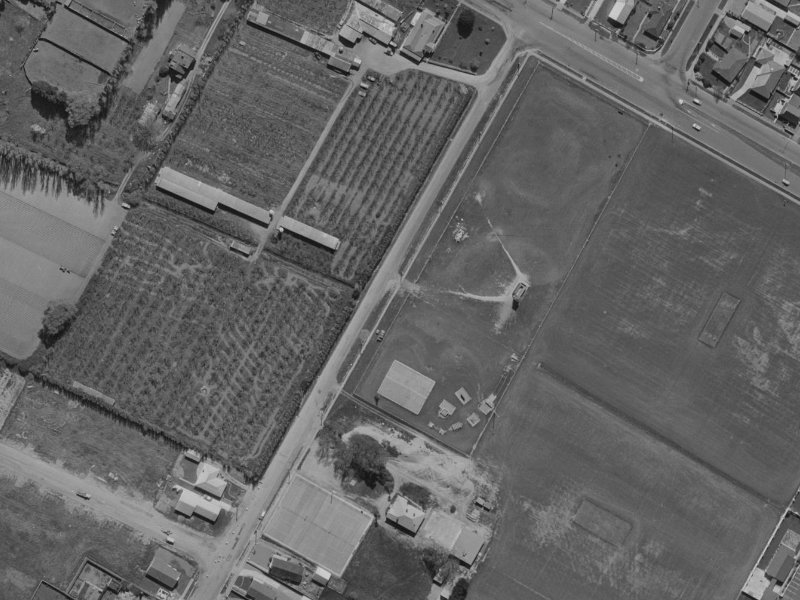 2 Elvira Court from the air, 1970-1974