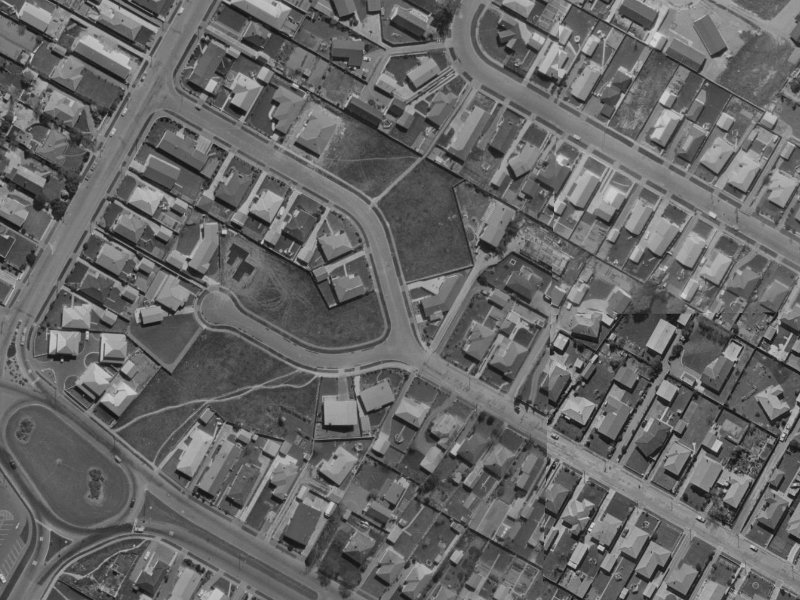 52 Bainton Street from the air, 1970-1974