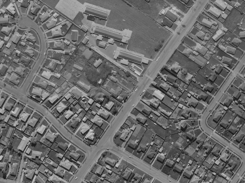459 Greers Road from the air, 1970-1974