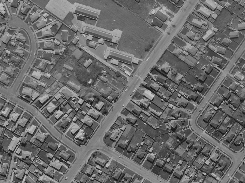 461 Greers Road from the air, 1970-1974