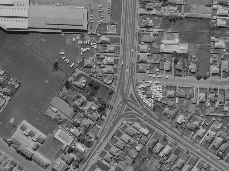 149 Main North Road from the air, 1970-1974