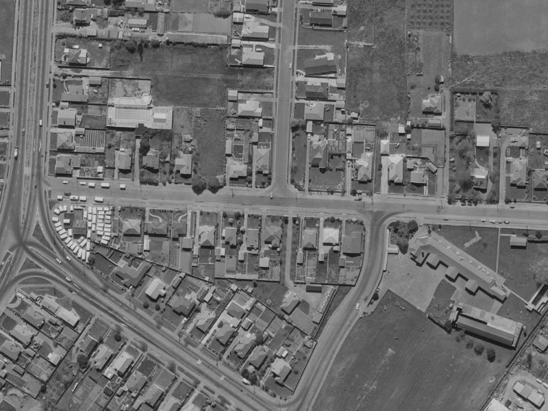 26A Winters Road from the air, 1970-1974