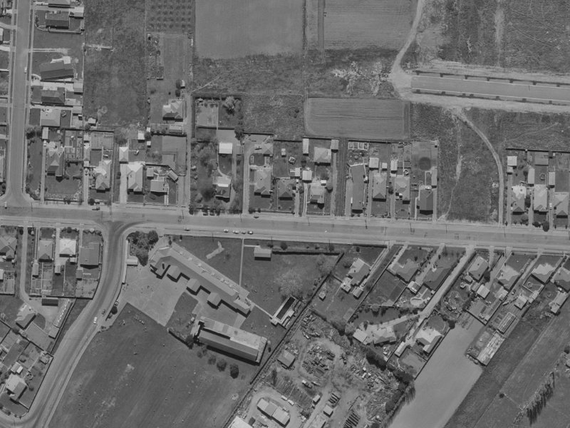 45A Winters Road from the air, 1970-1974