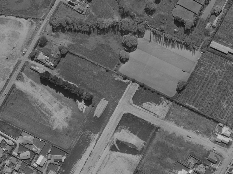 9 Oaktree Lane from the air, 1970-1974