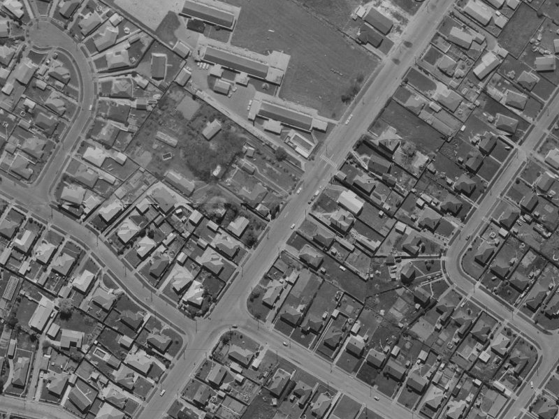 455 Greers Road from the air, 1970-1974