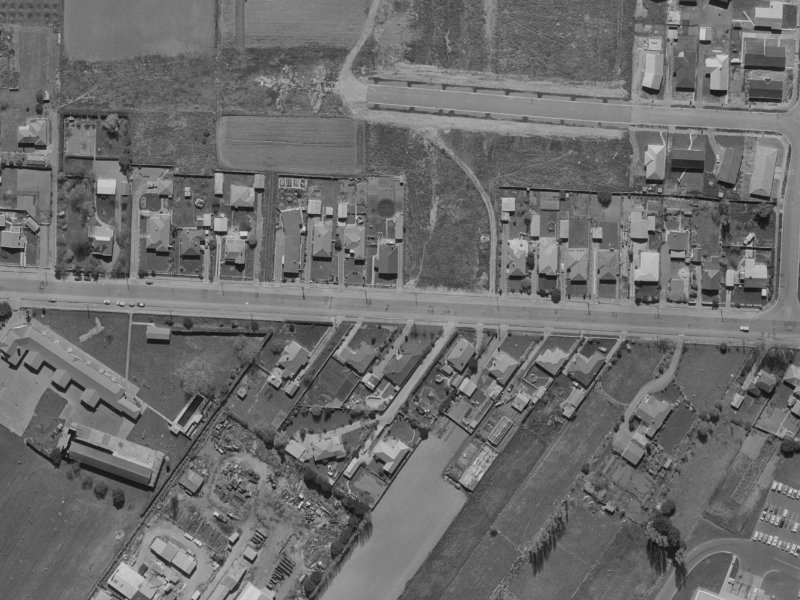 57 Winters Road from the air, 1970-1974