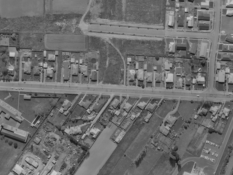 59 Winters Road from the air, 1970-1974