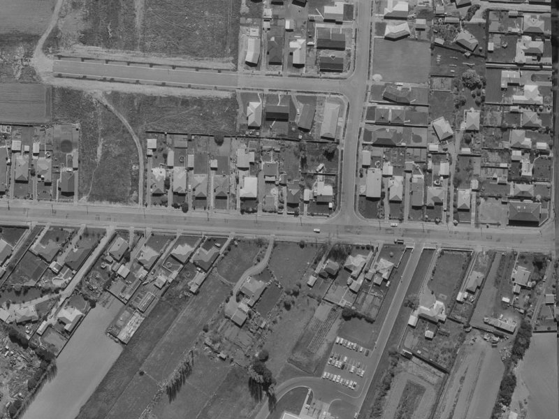 77 Winters Road from the air, 1970-1974