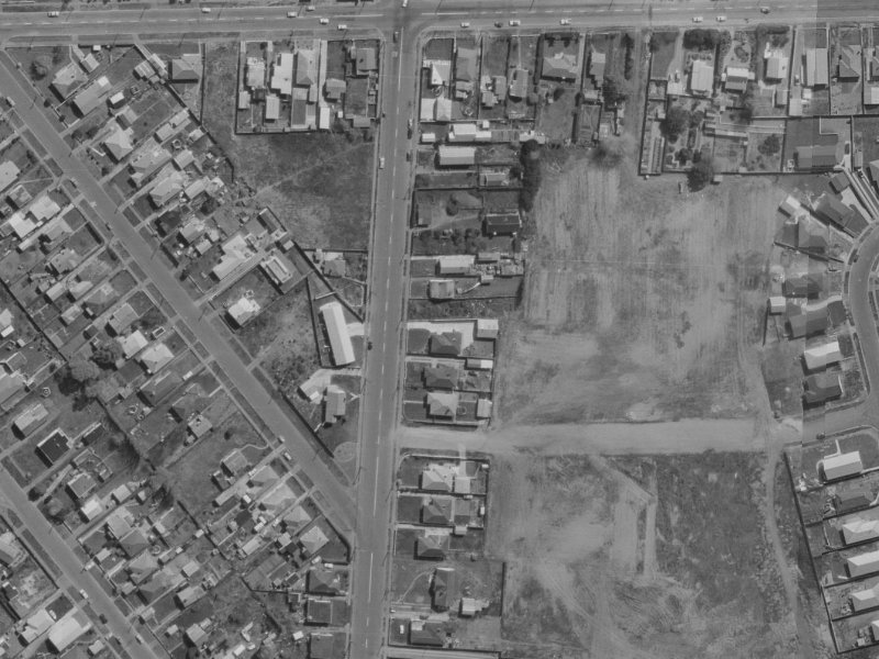 366 Bower Avenue from the air, 1970-1974