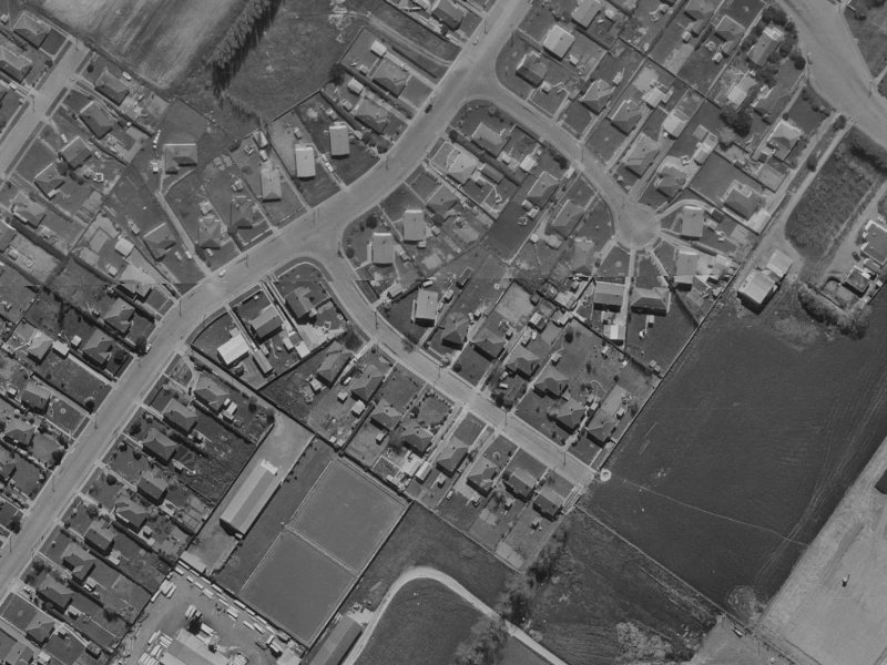 5 Boyne Avenue from the air, 1970-1974