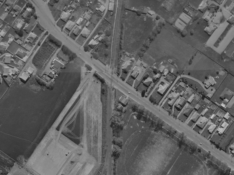 83 Sawyers Arms Road from the air, 1970-1974