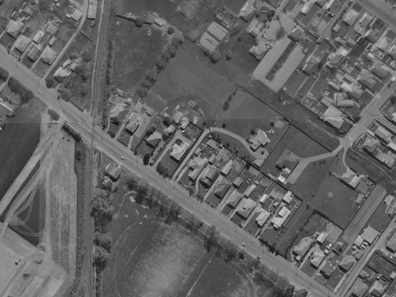 78A Sawyers Arms Road from the air, 1970-1974