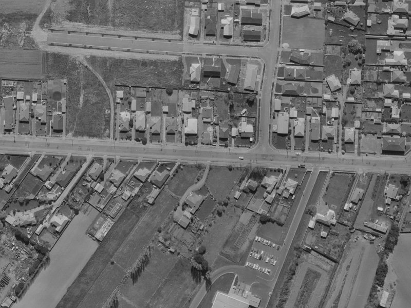 74 Winters Road from the air, 1970-1974