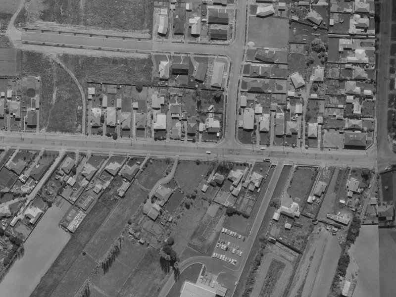 82 Wiremu Street from the air, 1970-1974
