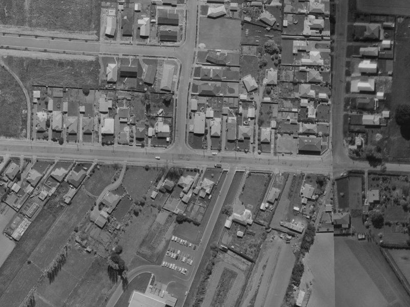 85 Winters Road from the air, 1970-1974