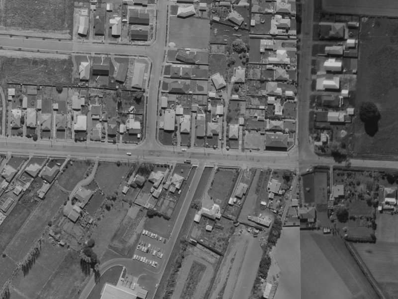89 Winters Road from the air, 1970-1974