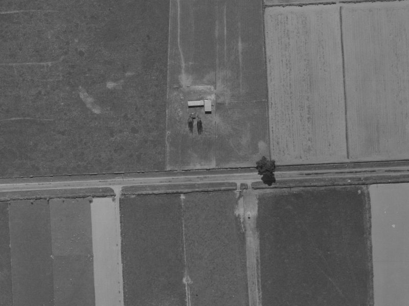 281 Queen Elizabeth II Drive from the air, 1970-1974