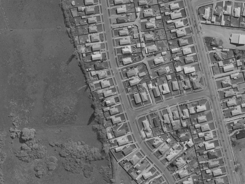 28 Greenhaven Drive from the air, 1970-1974