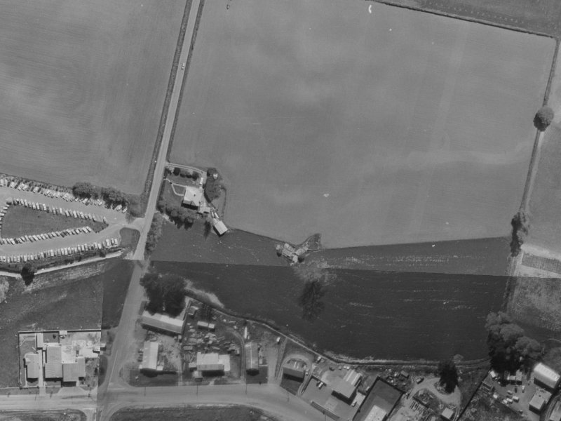 204 Wooldridge Road from the air, 1970-1974