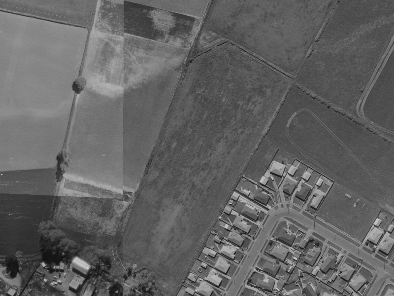 56A Becmead Drive from the air, 1970-1974