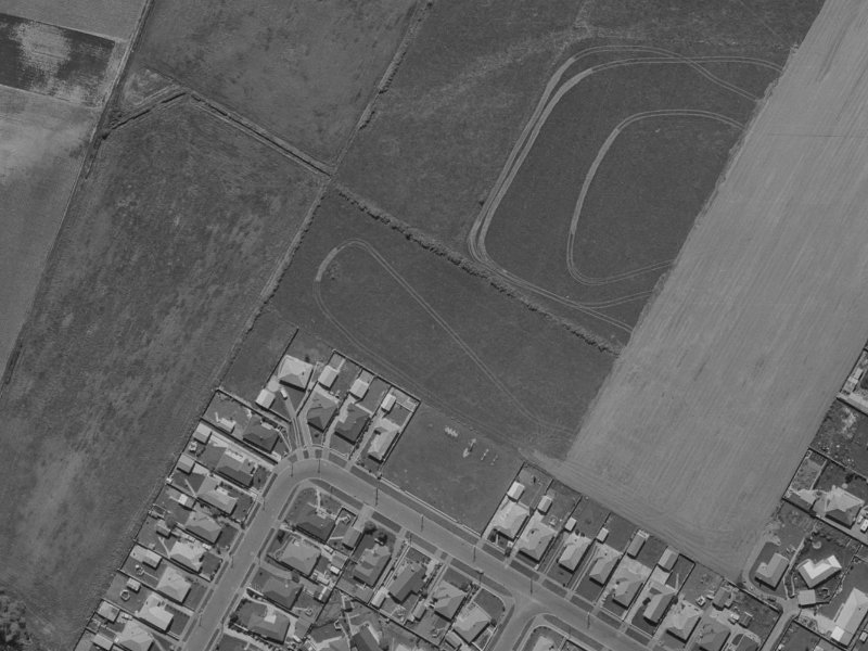 69 Trafford Street from the air, 1970-1974