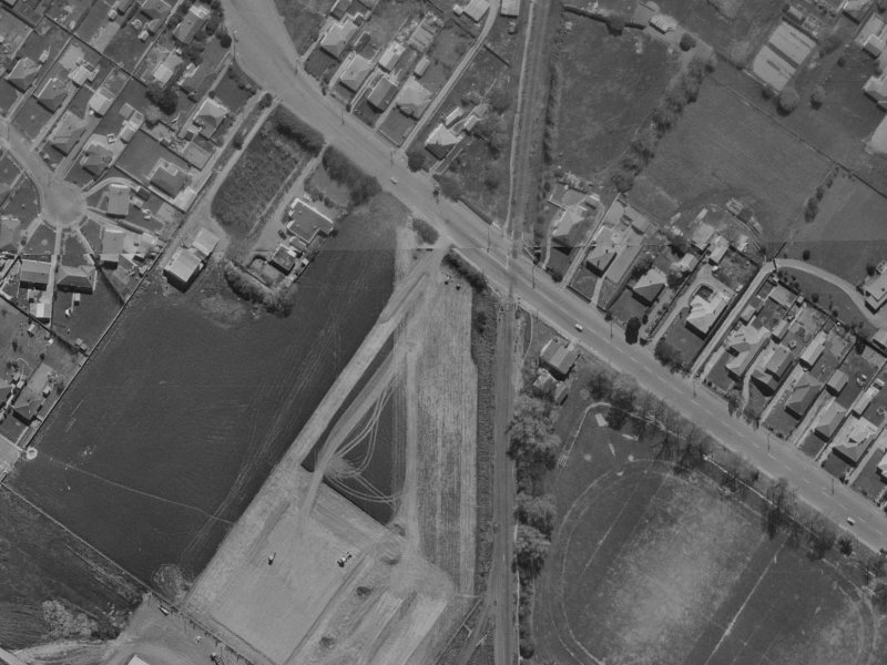 95a Sawyers Arms Road from the air, 1970-1974