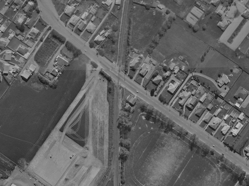 69 Sawyers Arms Road from the air, 1970-1974