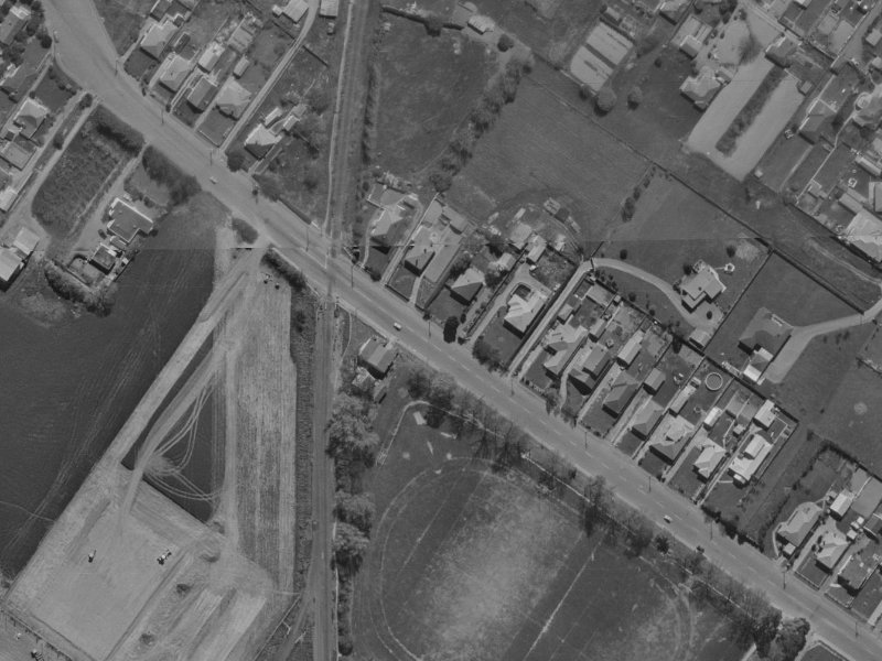 93 Sawyers Arms Road from the air, 1970-1974