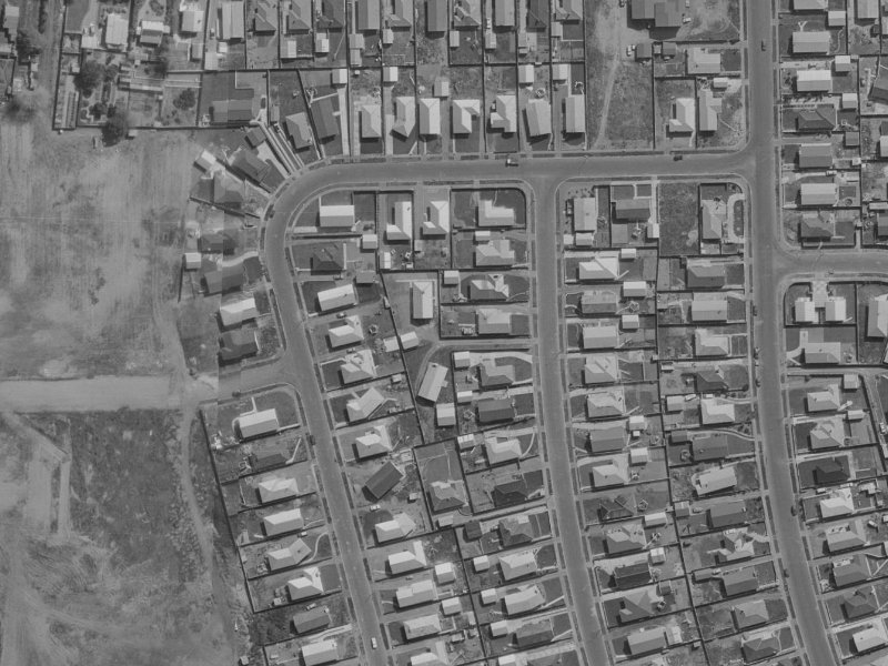 Pegasus Avenue from the air, 1970-1974