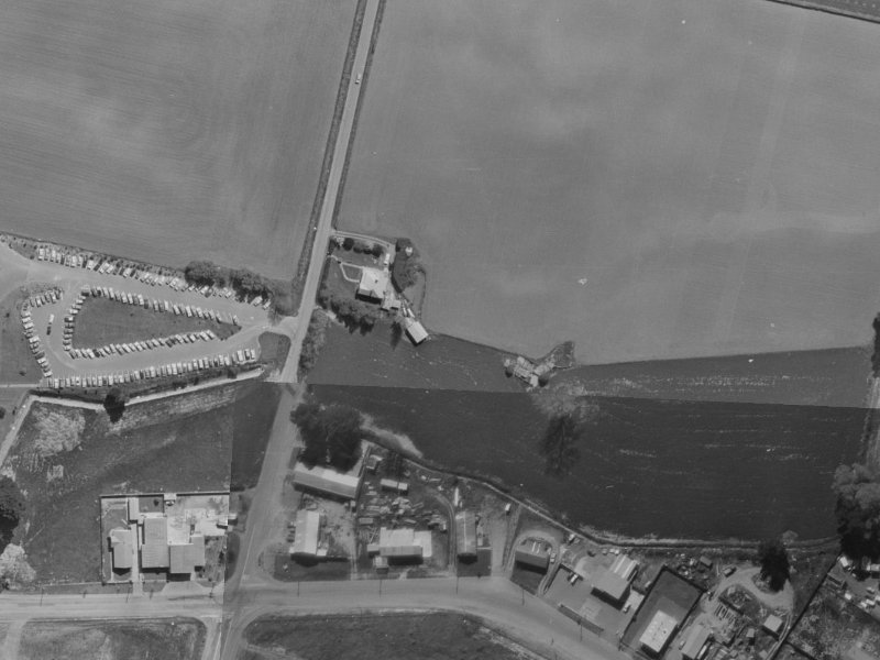 219 Wooldridge Road from the air, 1970-1974