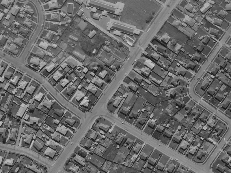 438A Greers Road from the air, 1970-1974