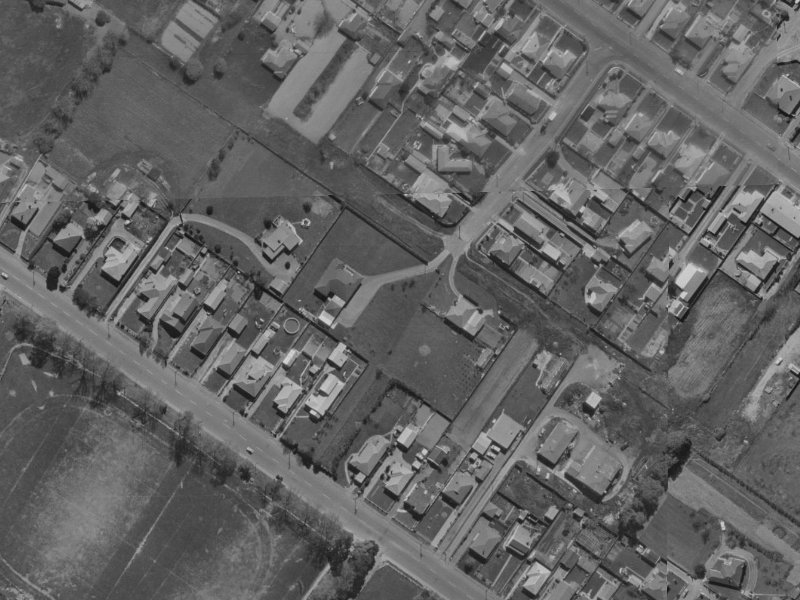 14 Nyoli Street from the air, 1970-1974