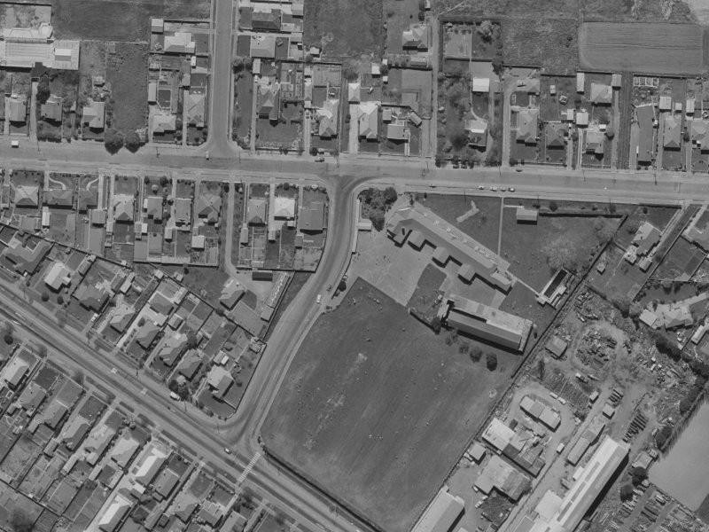 9 Fraser Street from the air, 1970-1974