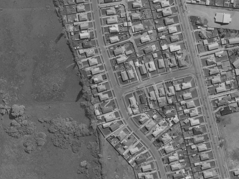 26 Greenhaven Drive from the air, 1970-1974